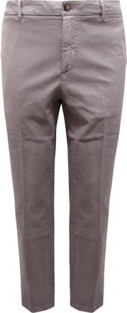 Cruna Marais Broek Made in Italy - Heren - Chinos - Grijs - XL - Broeken