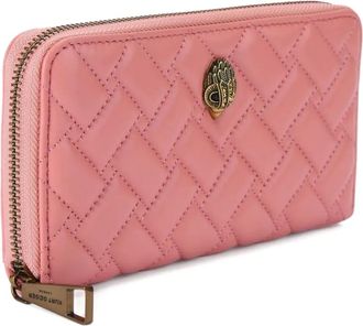 Kurt Geiger Portafoglio con zip - Rosa