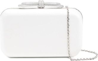 Mach & Mach Crystal-embellished Clutch Bag