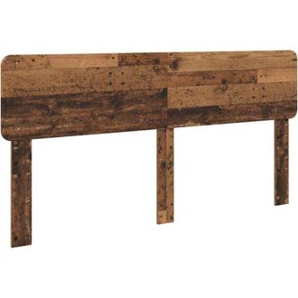 vidaXL Headboard with Headboard Old Wood 180 cm Engineered wood vidaXL