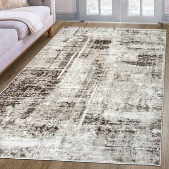 My Home Teppich »Salsa« rechteckig 9 mm Höhe mit besonders weichem Flor, Kurzflor, im Vintage-Look, dichte Qualität