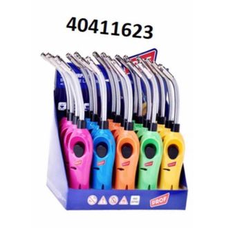 Trade Shop Trade Shop - Set 20pz Accendigas Accendini Accendifuoco Flessibile 26cm Ricaricabile 40411623