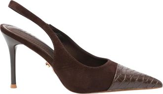 Twentyfourhaitch Varne Pumps - Dames - Pumps - Bruin - 40 EU - Schoenen