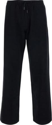 Burberry Black Regular Drawstring Pants