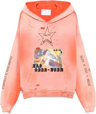 Paly Hollywood Felpa con cappuccio SDDN WSDM - Arancione