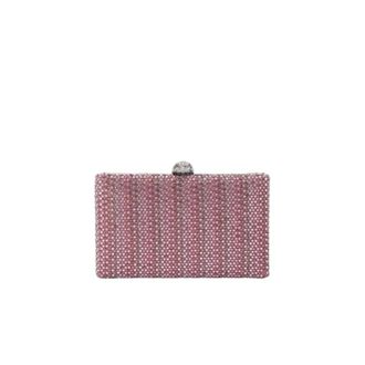 Kurt Geiger Clutches, female, Pink, Size: ONE SIZE Crystal Kensington Clutch