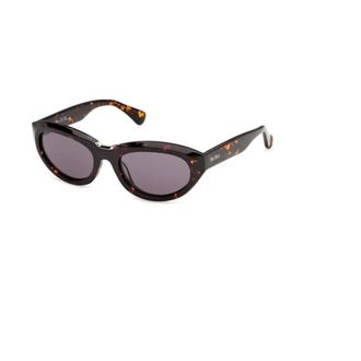Max Mara Mm0203 52A Sunglasses - female - Max Mara - Sunglasses - Brown - 53 MM - Accessories