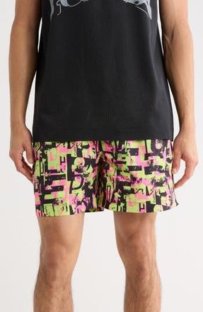 Purple All Round Shorts in Black at Nordstrom Rack, Size Xx-Large