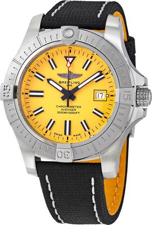 Breitling Pre-owned Breitling Avenger Seawolf Automatic Chronometer Mens Watch A17319101I1X1