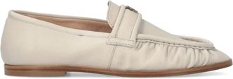 Pinko Loafers met logoplakkaat - Beige