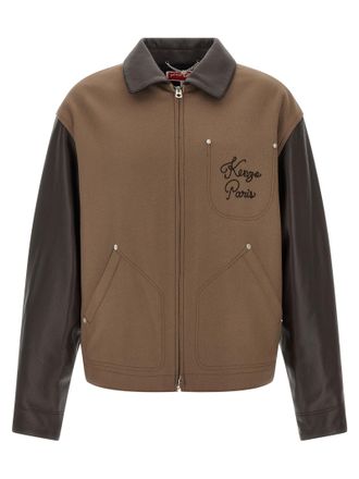 Kenzo Mens Paris Chainstitch Jacket