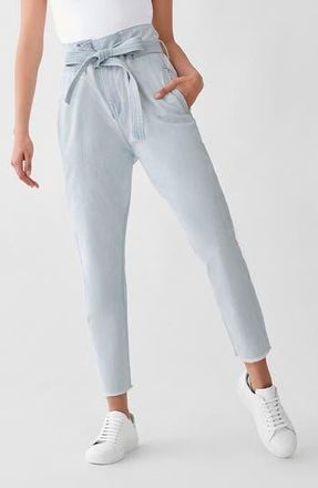 DL1961 Susie Paperbag Waist Tapered Pants in Hazen at Nordstrom Rack, Size 27
