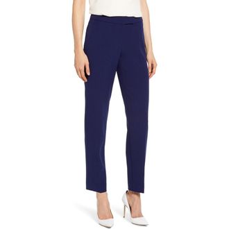Anne Klein Bowie Crepe Pants in Distant Mountain at Nordstrom, Size 16