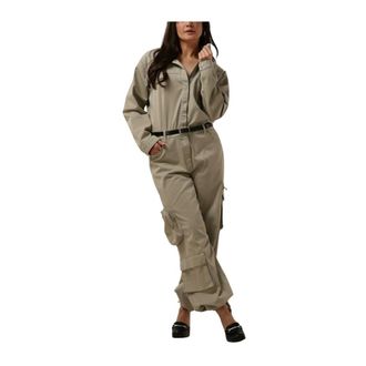 Gestuz Jumpsuits & Playsuits, Dames, Beige, L, Mirja Jumpsuit in Kit Kleur