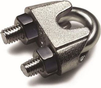 Uniq Sujetacable Din 741 Inoxidable Para Cable &Oslash; 11 10 Pz