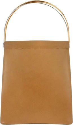 Cartier Cartier Trinity Hand Bag Leather Beige Leather Handbag (Pre-Owned)