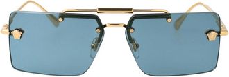 Versace Stijlvolle zonnebril 0Ve 2245 - Dames - Zonnebrillen - Geel - 60 MM - Accessoires