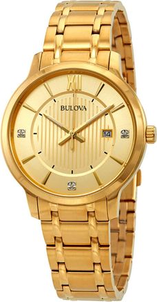 Bulova Diamond Mens Watch