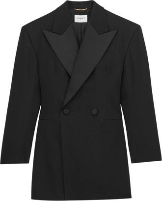 Saint Laurent Veste Tailleur Vu 37 - Jackets - Mujer - Negro - S