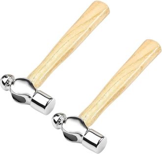 OEM Martillo De Cabeza Redonda Con Mango - Martillo Peque&ntilde;o Para Instalaci&oacute;n Dom&eacute;stica - Martillo De Nogal - Mini Martillo De Garra