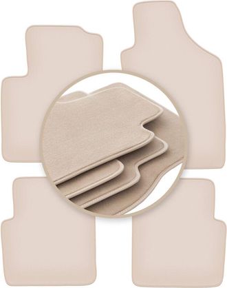 OEM Alfombrillas Beige Premium Para Ford Ka Mk2 Hatchback 2008-2012