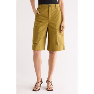 A.L.C. Toby Cotton Shorts in Hazel at Nordstrom Rack, Size 2