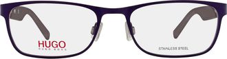 HUGO BOSS Demo Rectangular Mens Eyeglasses HG 0209 04NZ 54