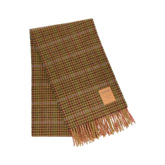 Ganni Sciarpa Compatta in Lana Multicolore - - Accessories - Donna - Marrone - ONE SIZE