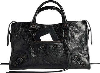 Balenciaga Black Le City Small Satchel