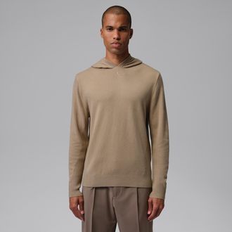 Nike Jordan Mens Jordan Sport Golf Cashmere Hoodie in Brown | IF2919-247
