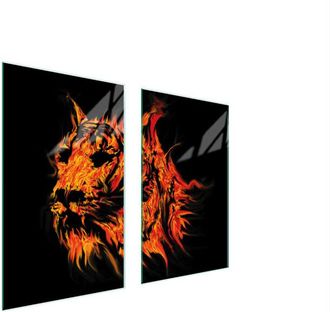 OEM Placa Protectora De Vidrio Para Estufa 75x52 Tiger