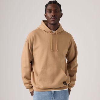 Levi's Workwear Po Hoodie - Mens - XL - Brown