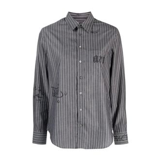 Zadig&Voltaire Manifesto overhemd - Dames - Blouses & Shirts - Blauw - Maat: XS
