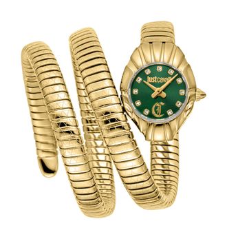Just Cavalli Womens Snake 316L Stainless Steel Watch
