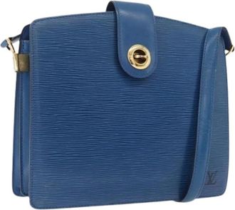 Louis Vuitton Pre-owned Cross Body Bags, female, Blue, Size: ONE SIZE Pre-owned Vintage Epi Shoulder Bag
