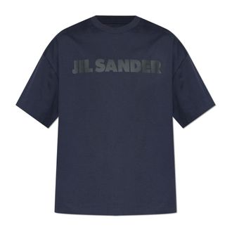 Jil Sander Heren, Tops, Blauw, Maat: XL Katoen