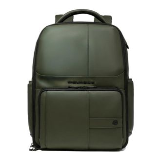 Piquadro Backpacks, male, Green, Size: ONE SIZE Fast-check Backpack