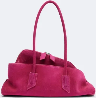 The Attico Shopper La Passeggiata Small in suede