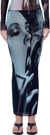 Jean Paul Gaultier Falda Larga Smoking Women - Skirts - Mujer - Negro - S