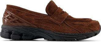 New Balance Unisex 1906L in Marrone/Nero, Pelle, Taglia 37.5