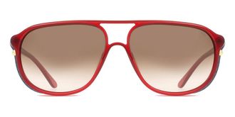 Lozza SL1827M 0718 Mens Sunglasses Red Size 58