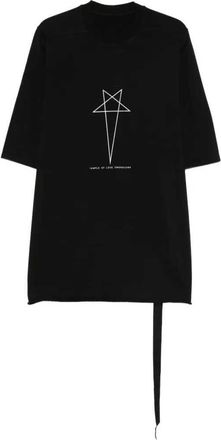 Rick Owens T-Shirt mit Stern-Print und Rundhalsausschnitt