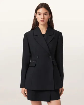 AllSaints Mimmie Double Breasted Blazer
