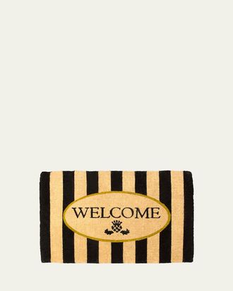 MacKenzie-Childs Awning Stripe Welcome Mat