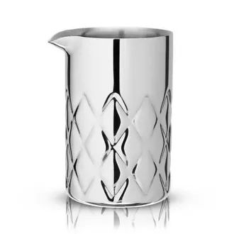 Viski Admiral Double Walled Mixing Glass in in Stainless Steel in Silver at Nordstrom