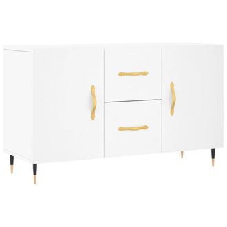vidaXL Aparador De Madera De Ingenier&iacute;a Blanco 100x36x60 Cm Vidaxl