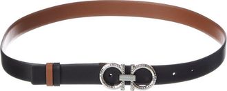 Ferragamo Gancini Reversible Leather Belt