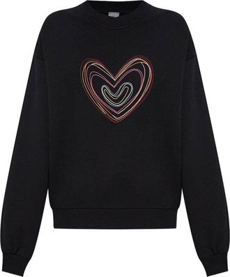 Paul Smith Swirl Heart Cotton Sweatshirt