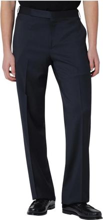 Lardini Palu Fondo 23 Pantalon - Heren - Nette broeken - Blauw - 2XL - Leer - Broeken
