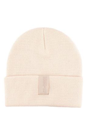 Gigi Pip Shay Soft Knit Beanie in Cream at Nordstrom